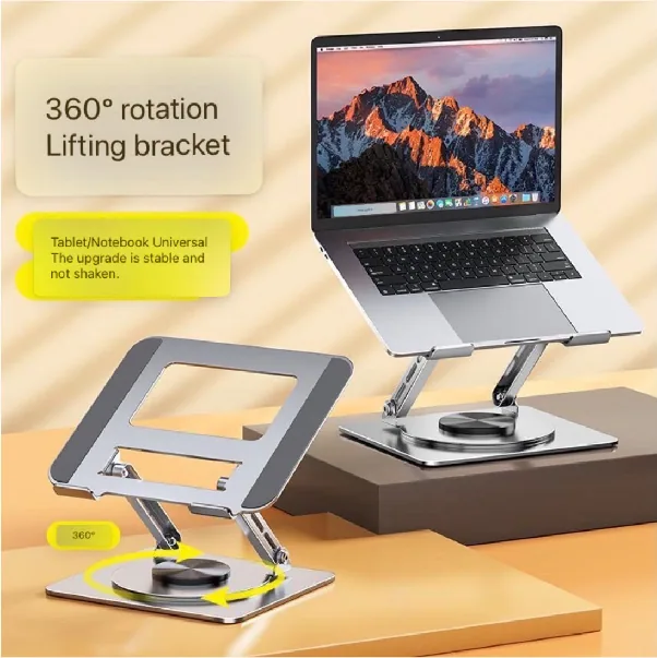 360° Rotating Aluminum Laptop Stand