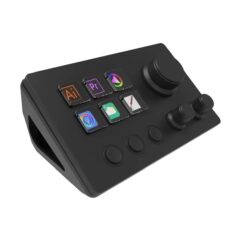 Custom keyboard with knob control